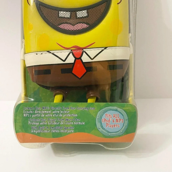2005 Spongebob Squarepants MP3 Sound Case Built In Speakers - Picture 4 of 16
